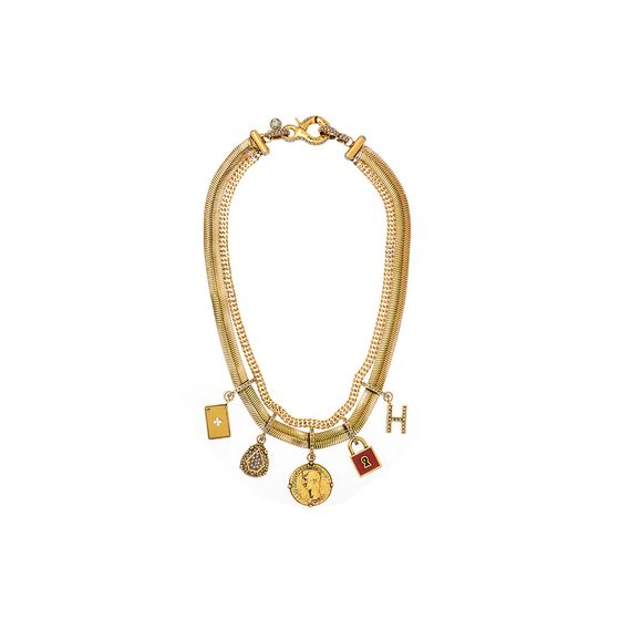 Colar Mix Enchant Ouro Vintage